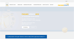 Desktop Screenshot of pneumo-update.com