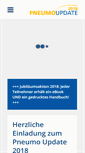 Mobile Screenshot of pneumo-update.com